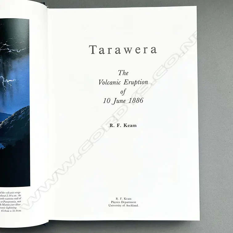 R F KEAM: TARAWERA Image 1++